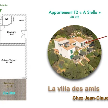 Chez Jean Claude La Des Amis شقة