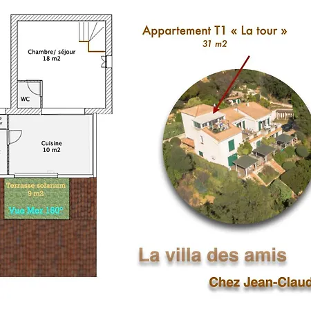 Chez Jean Claude La Des Amis Apartamento