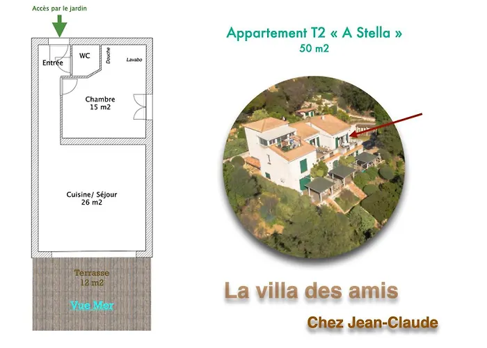 Chez Jean Claude La Des Amis Apartment