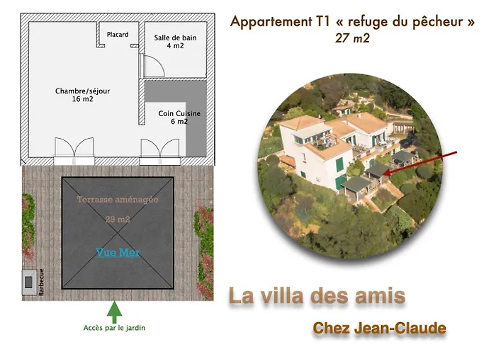 Apartmán Chez Jean Claude La Des Amis